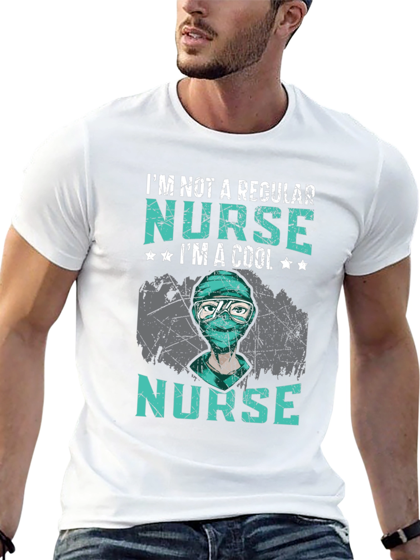 Cool Nurse Graphic T-Shirt