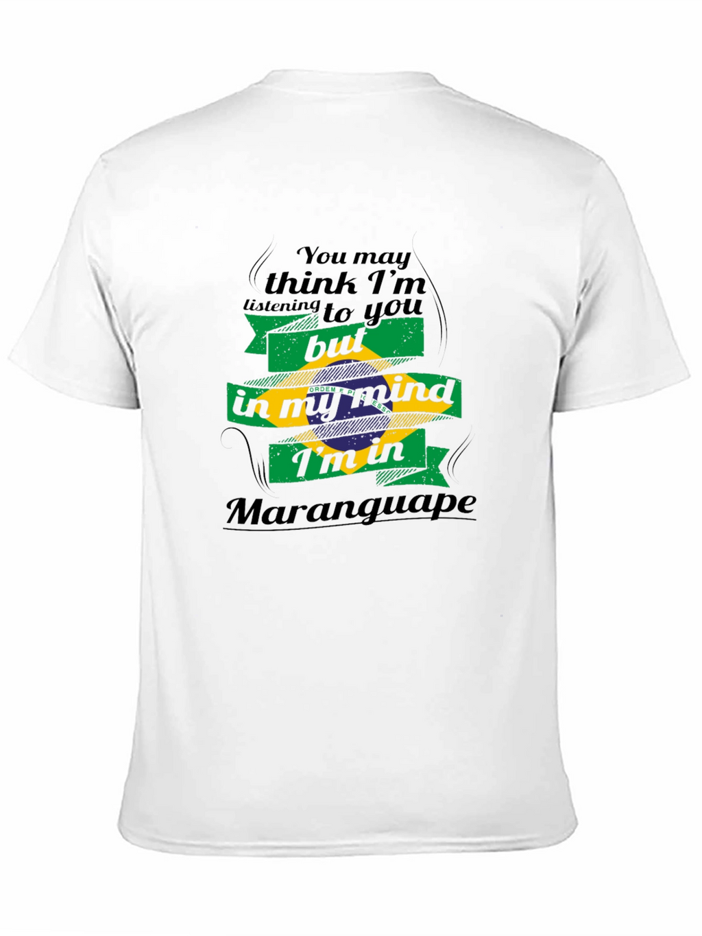 Maranguape Brazil Flag T-Shirt - Mind Vacation Tee