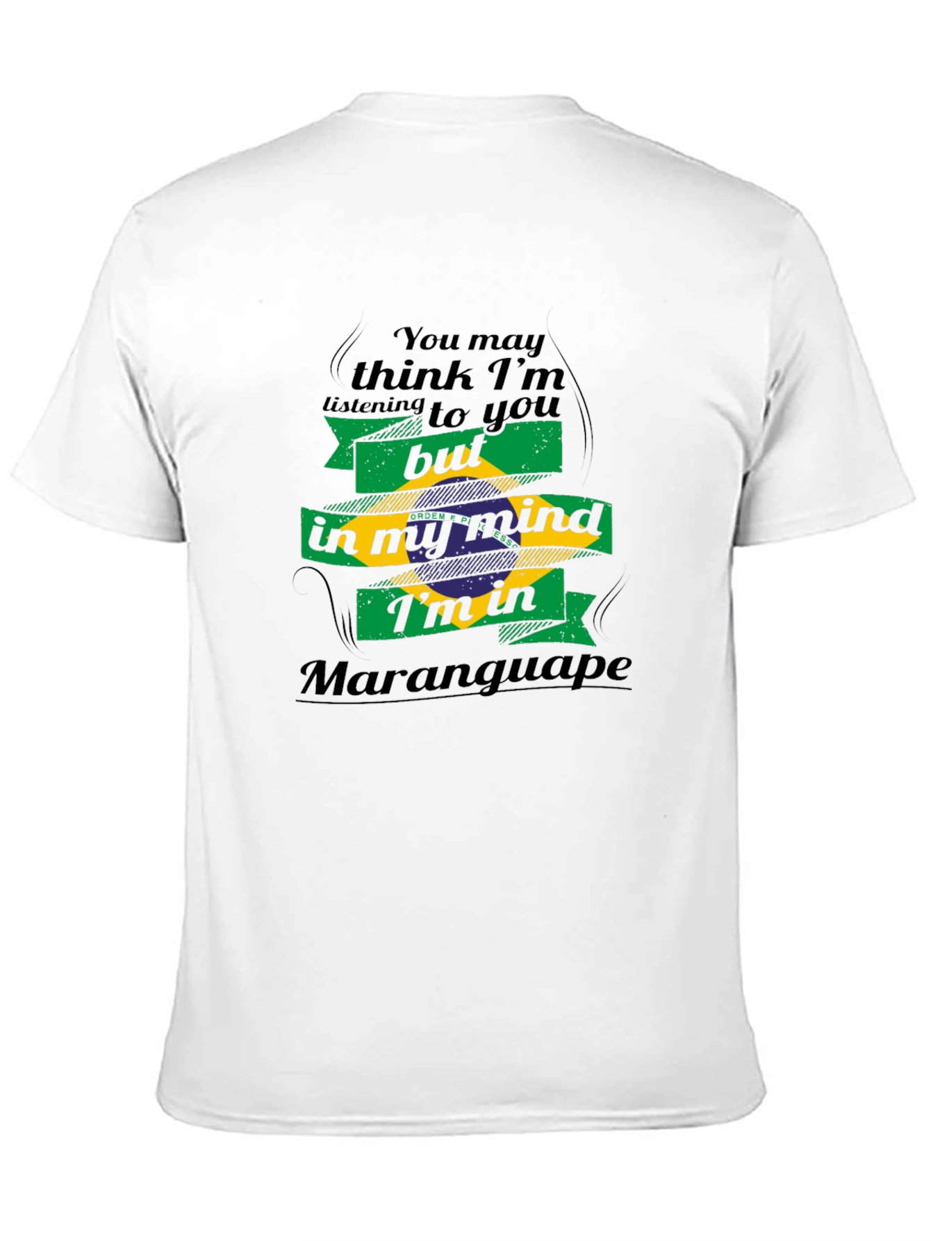 Maranguape Brazil Flag T-Shirt - Mind Vacation Tee