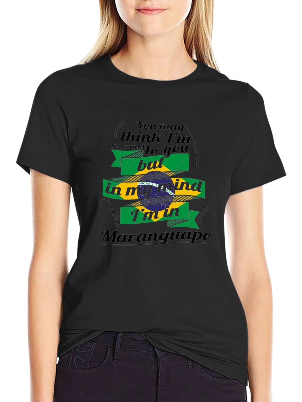 Maranguape Brazil Flag T-Shirt - Mind Vacation Tee