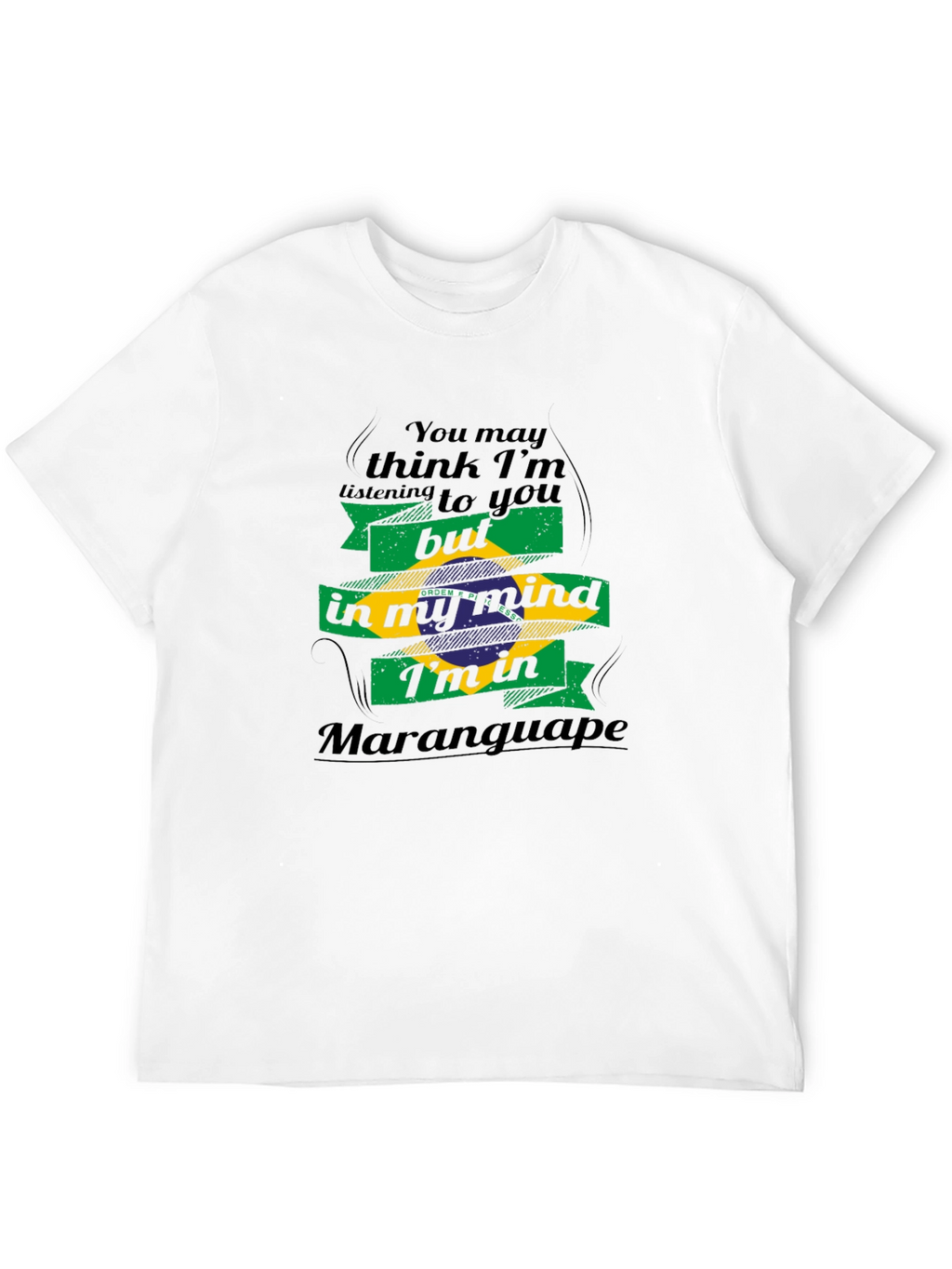 Maranguape Brazil Flag T-Shirt - Mind Vacation Tee