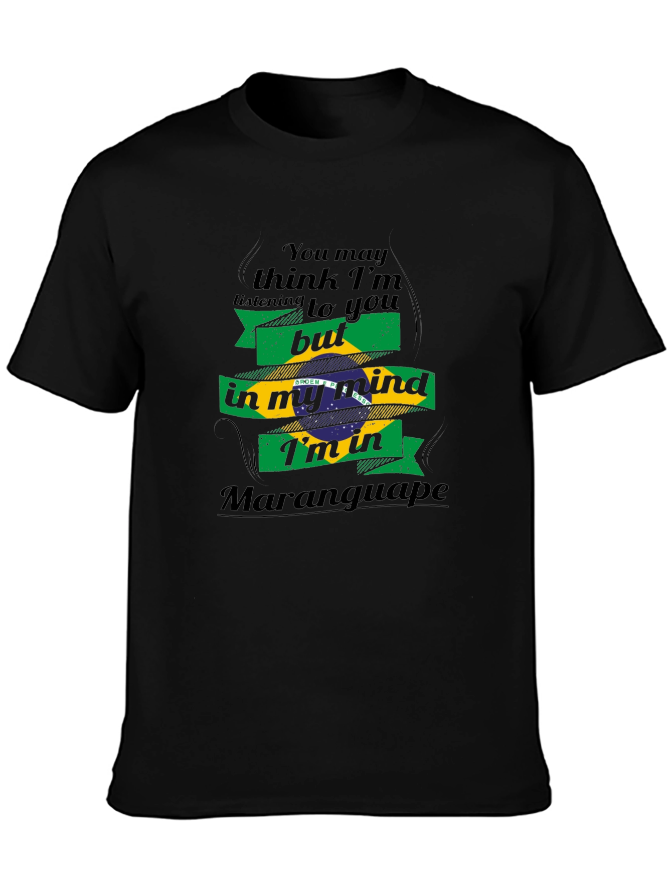 Maranguape Brazil Flag T-Shirt - Mind Vacation Tee