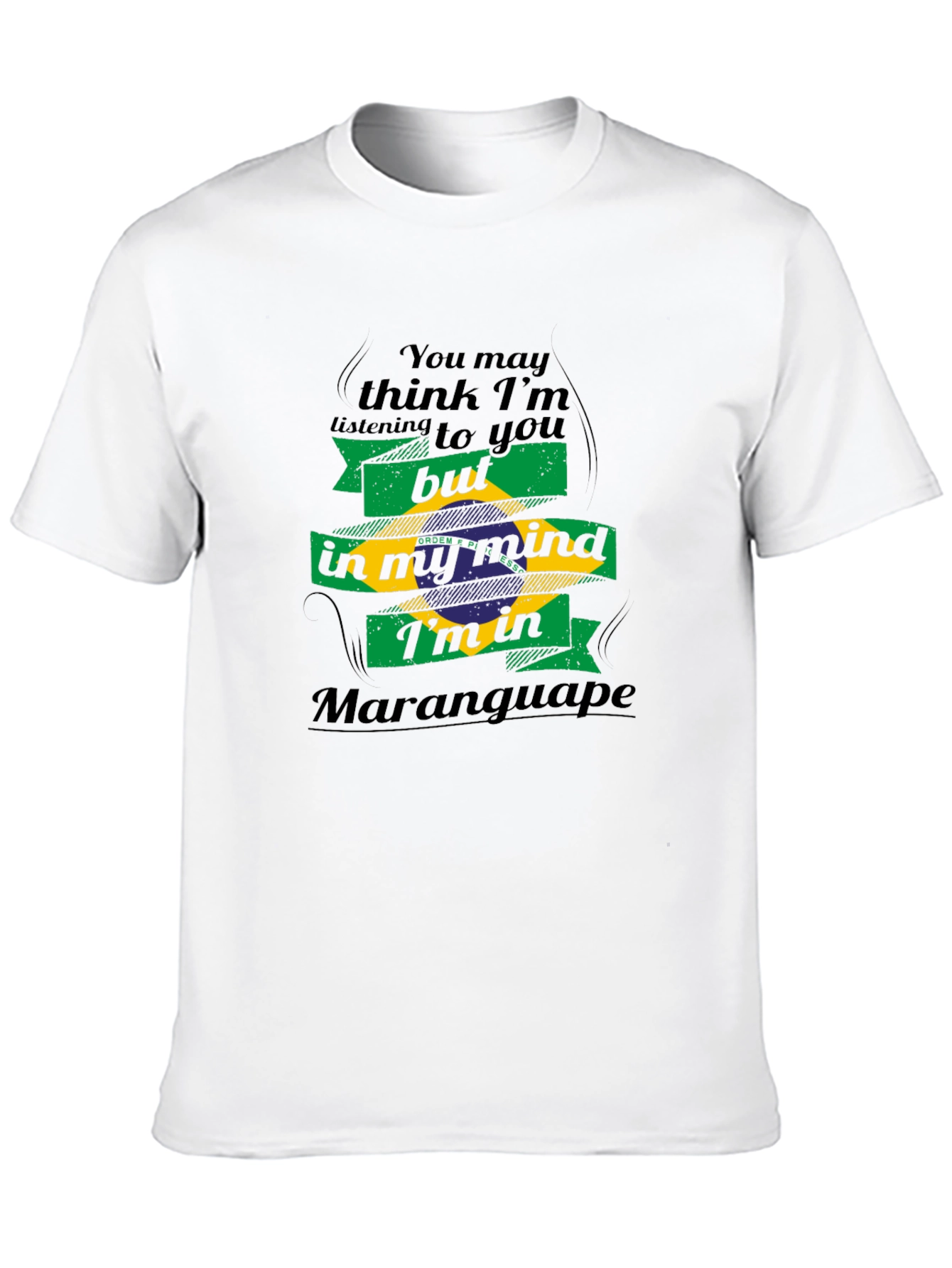 Maranguape Brazil Flag T-Shirt - Mind Vacation Tee