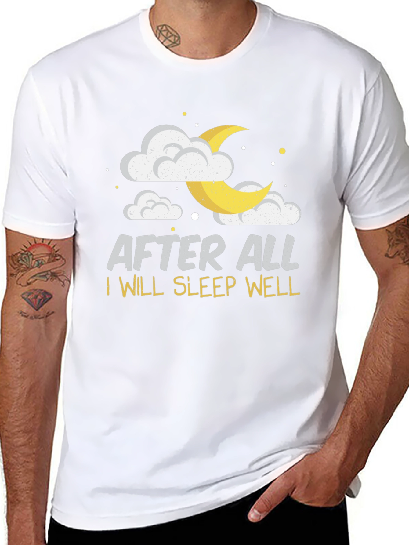 After All I Will Sleep Well Black T-Shirt