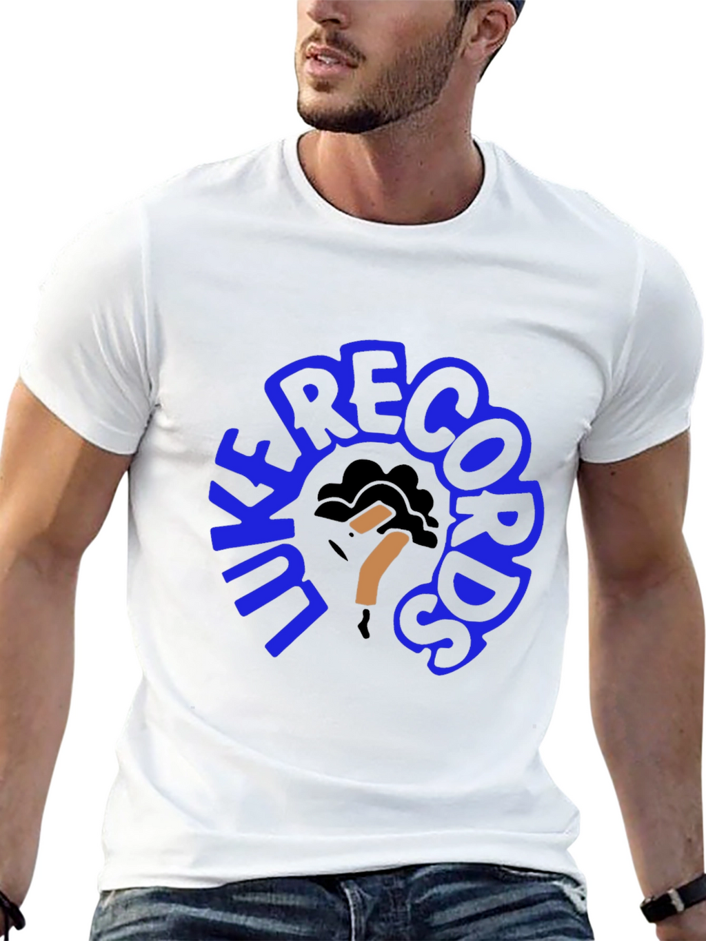 Luke Records Black T-Shirt
