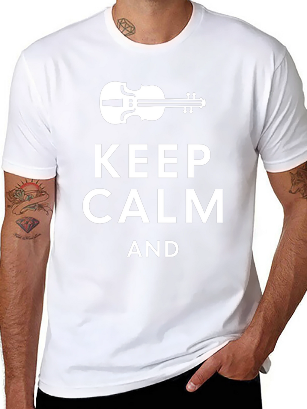 Keep Calm Violin T-Shirt