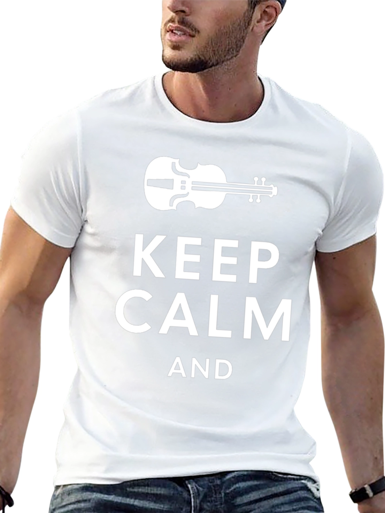 Keep Calm Violin T-Shirt