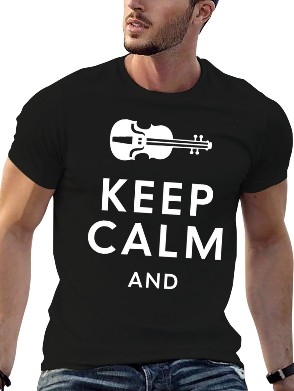 Keep Calm Violin T-Shirt