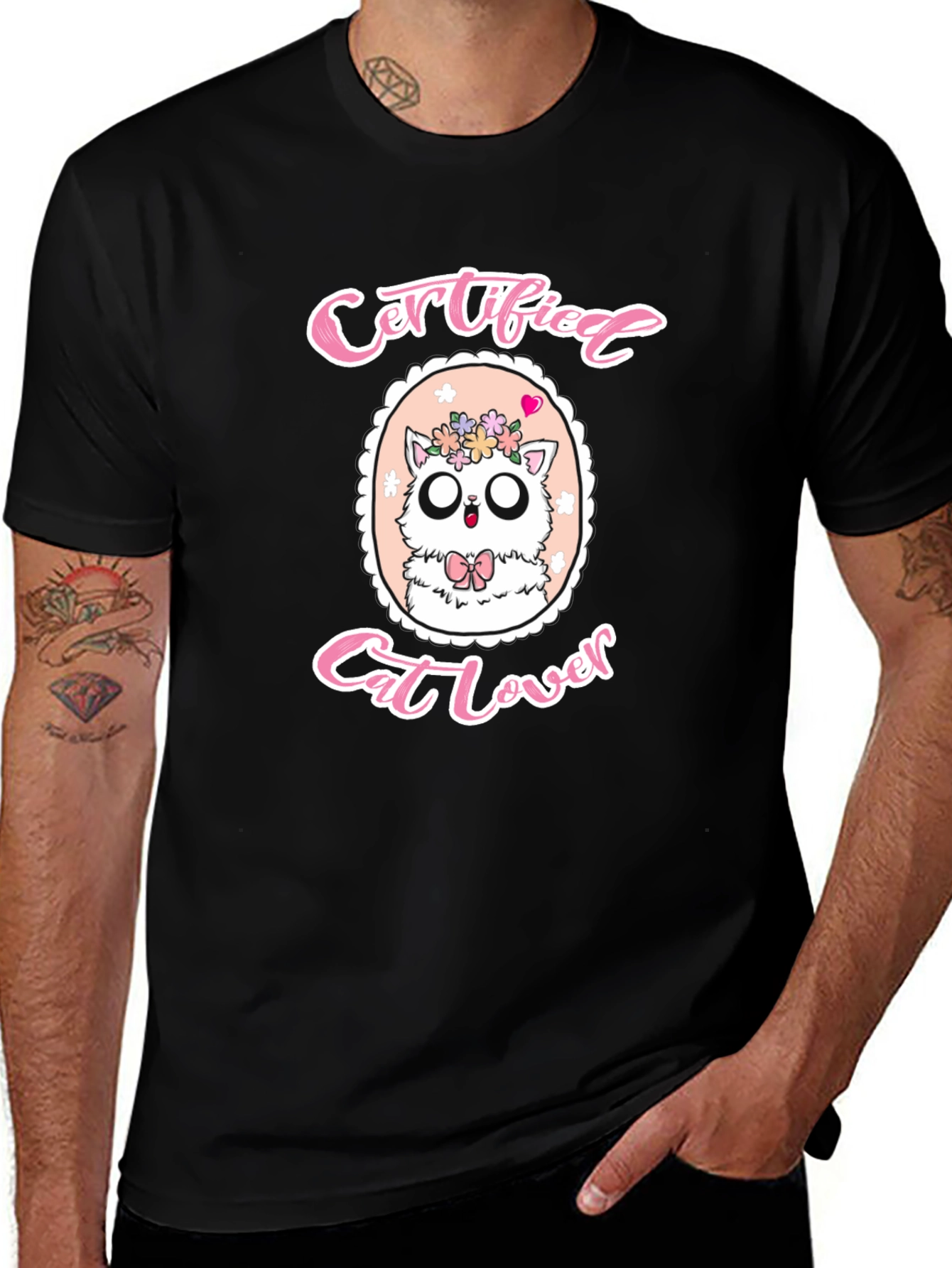 Certified Cat Lover T-Shirt