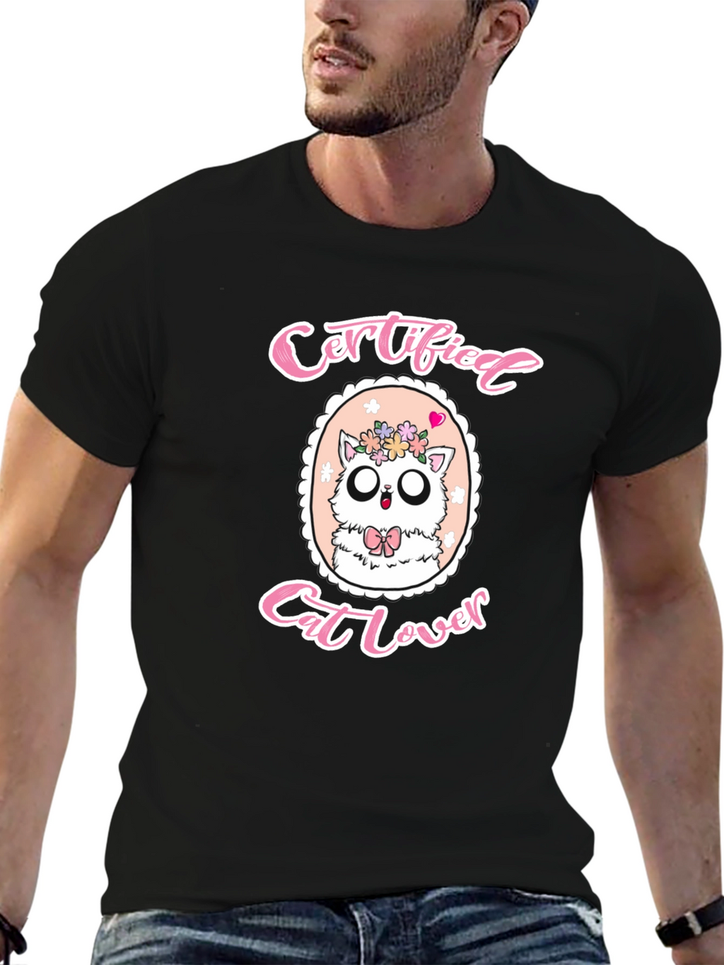 Certified Cat Lover T-Shirt