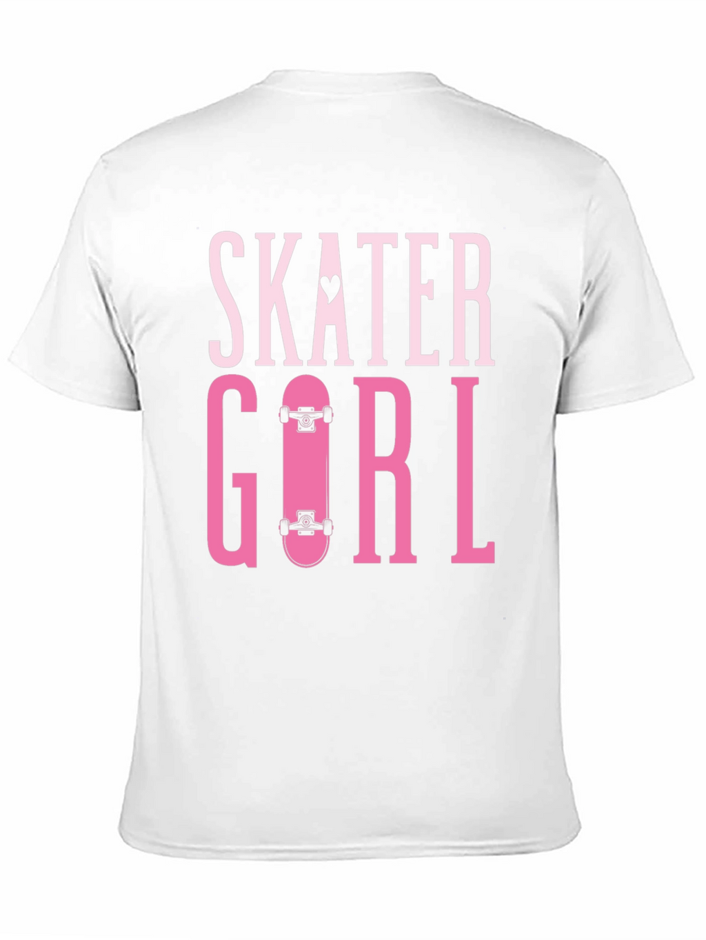 Skater Girl T-Shirt - Trendy Graphic Tee