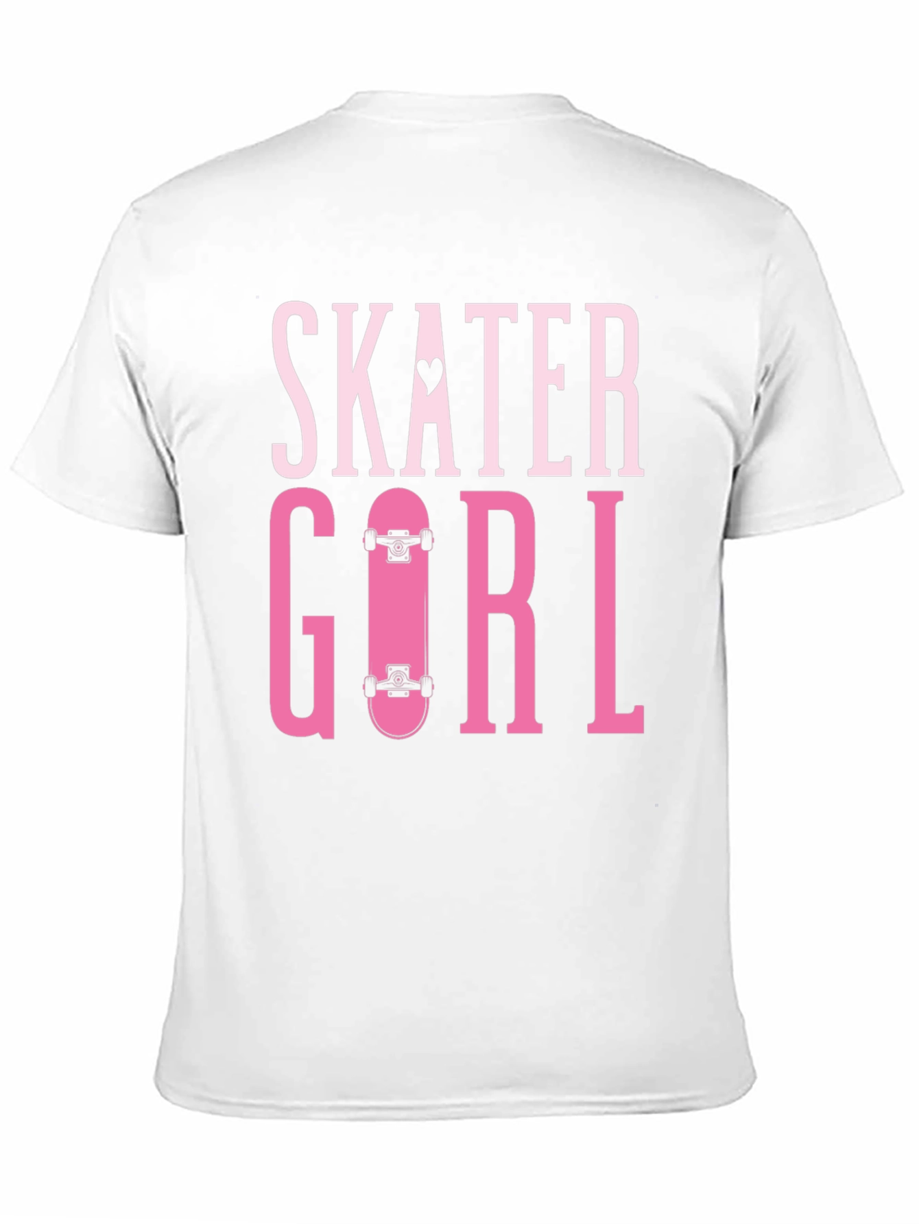 Skater Girl T-Shirt - Trendy Graphic Tee