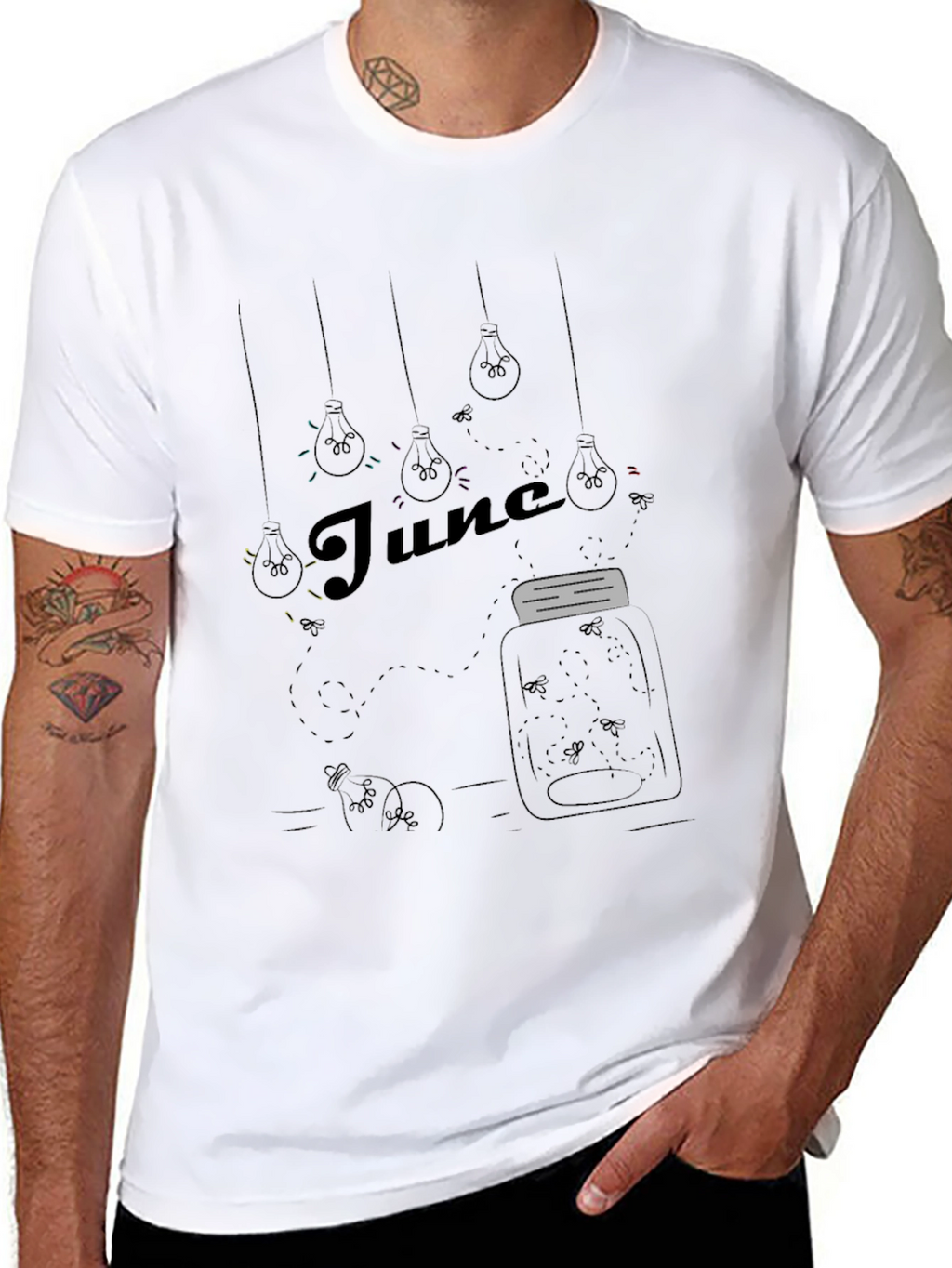 June Bug Lightbulb Graphic Tee