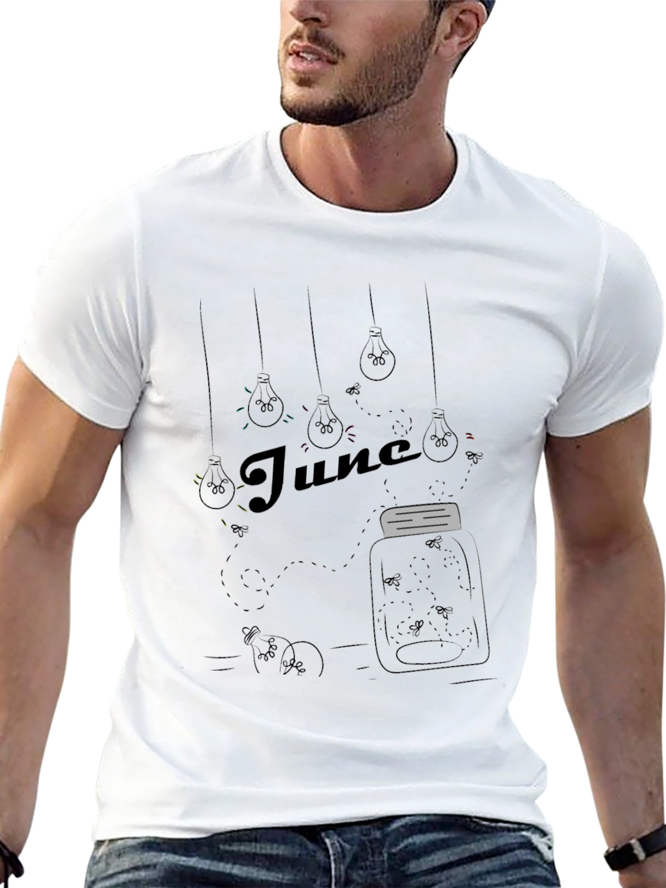 June Bug Lightbulb Graphic Tee
