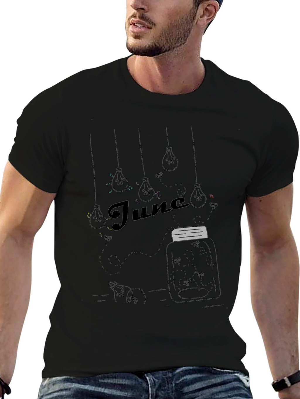 June Bug Lightbulb Graphic Tee