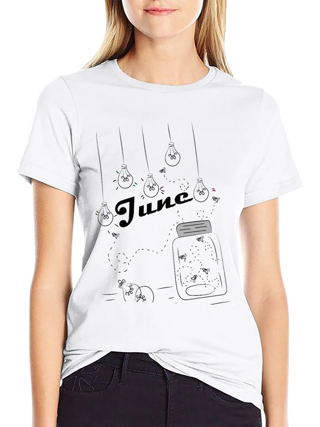 June Bug Lightbulb Graphic Tee