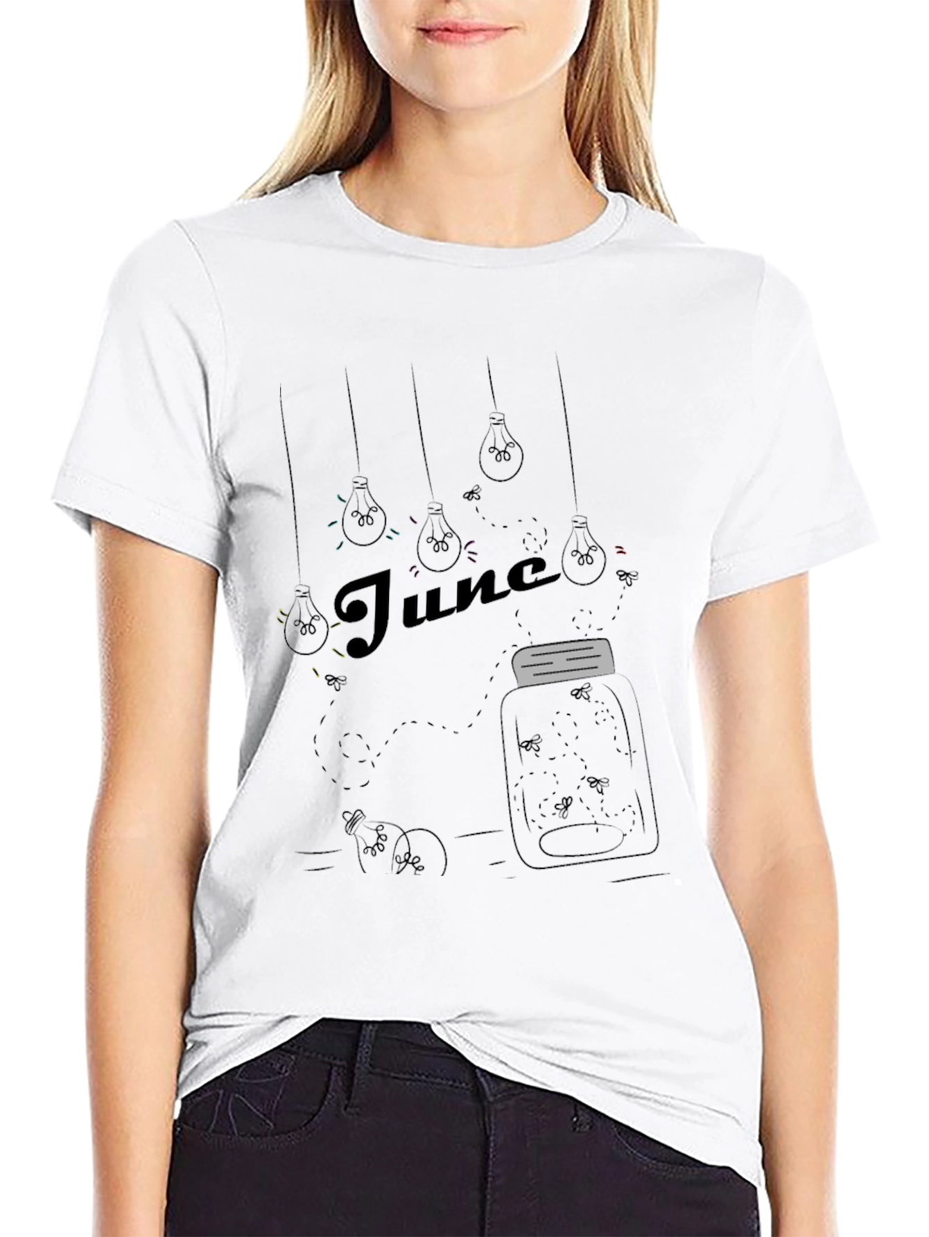 June Bug Lightbulb Graphic Tee