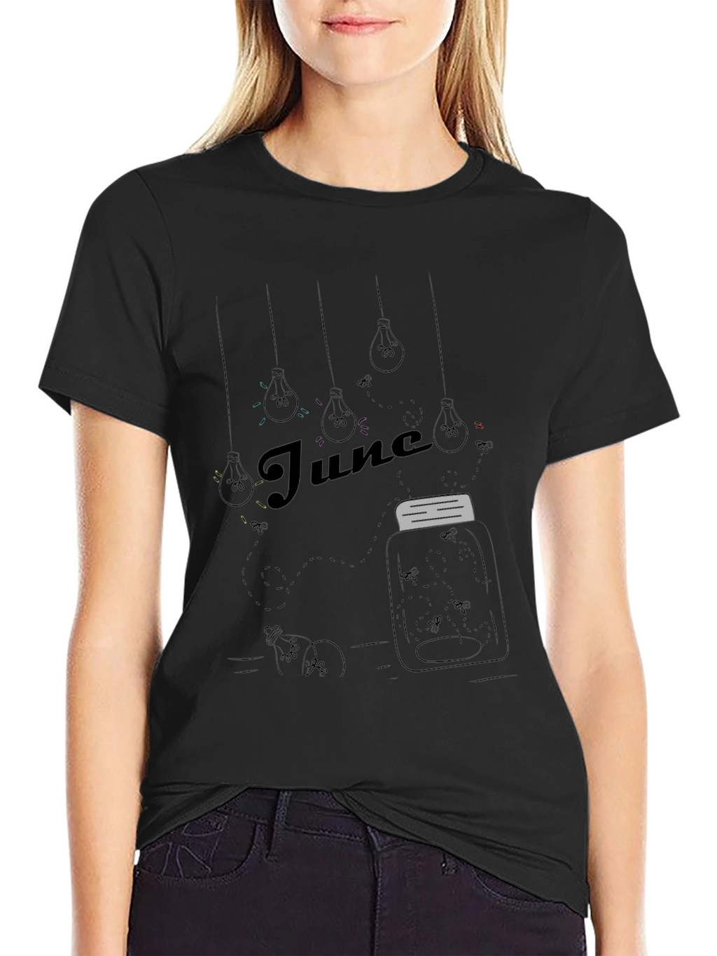 June Bug Lightbulb Graphic Tee