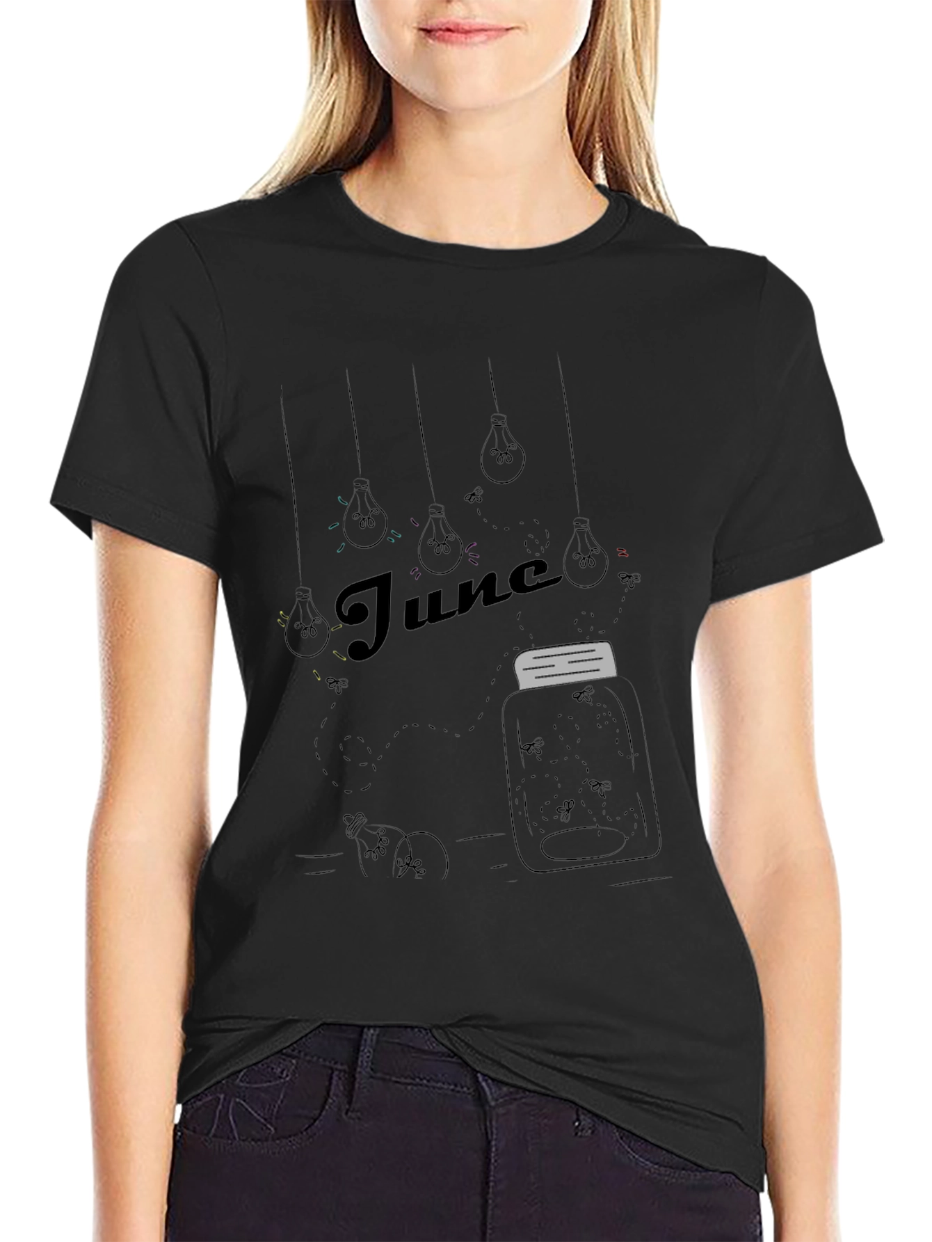 June Bug Lightbulb Graphic Tee