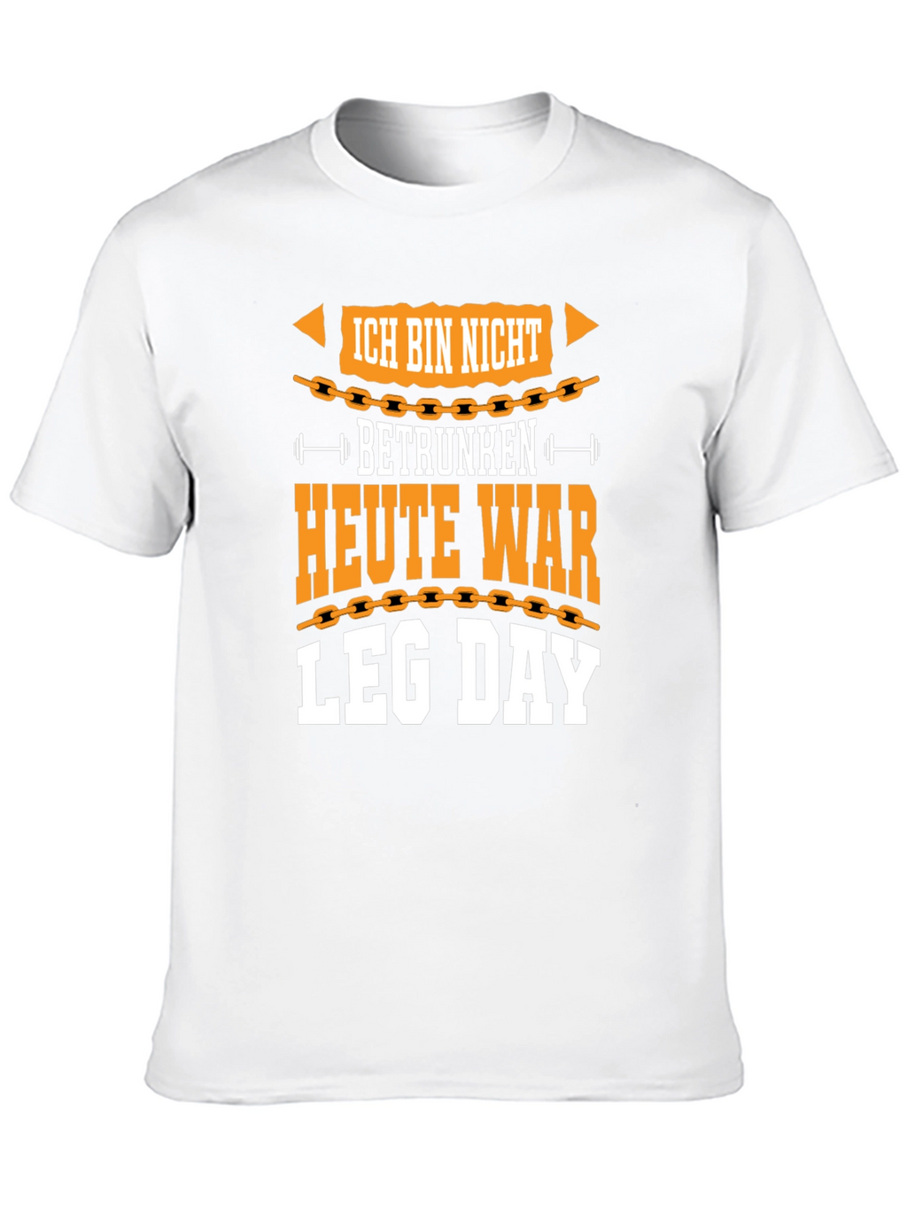 Ich Bin Nicht Betrunken Leg Day Graphic Tee