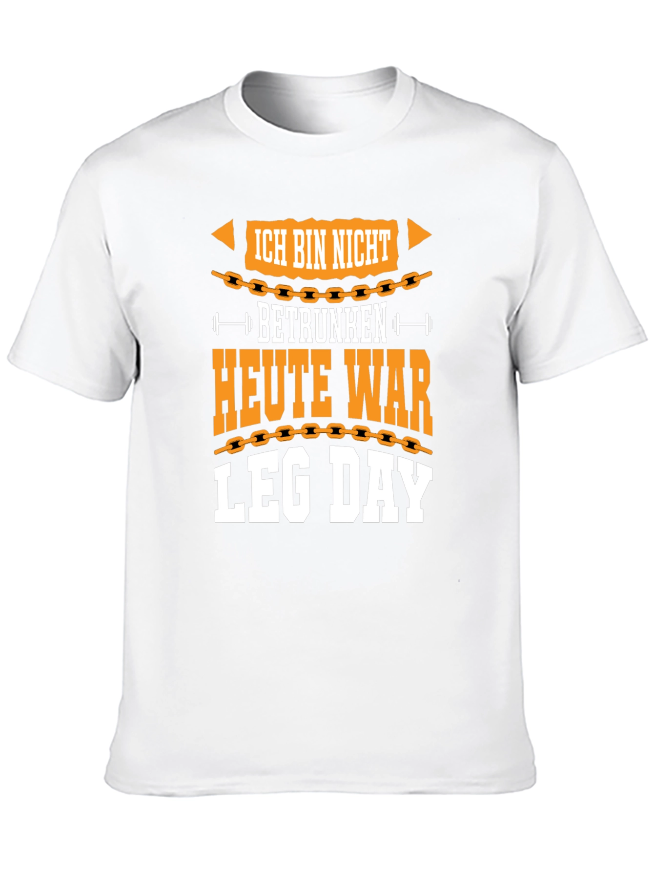 Ich Bin Nicht Betrunken Leg Day Graphic Tee