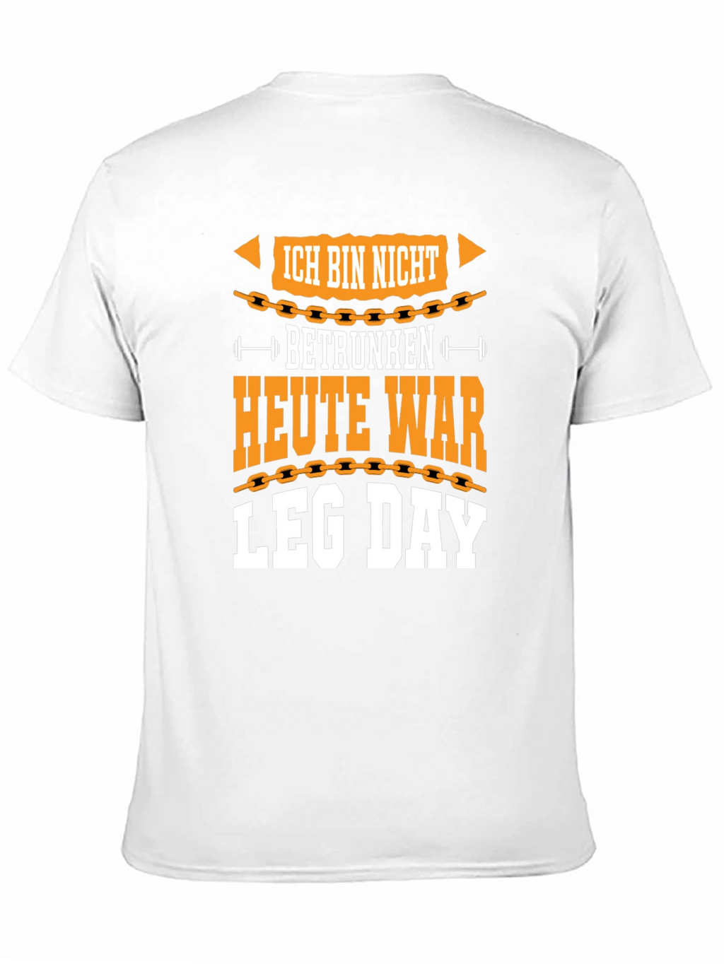 Ich Bin Nicht Betrunken Leg Day Graphic Tee