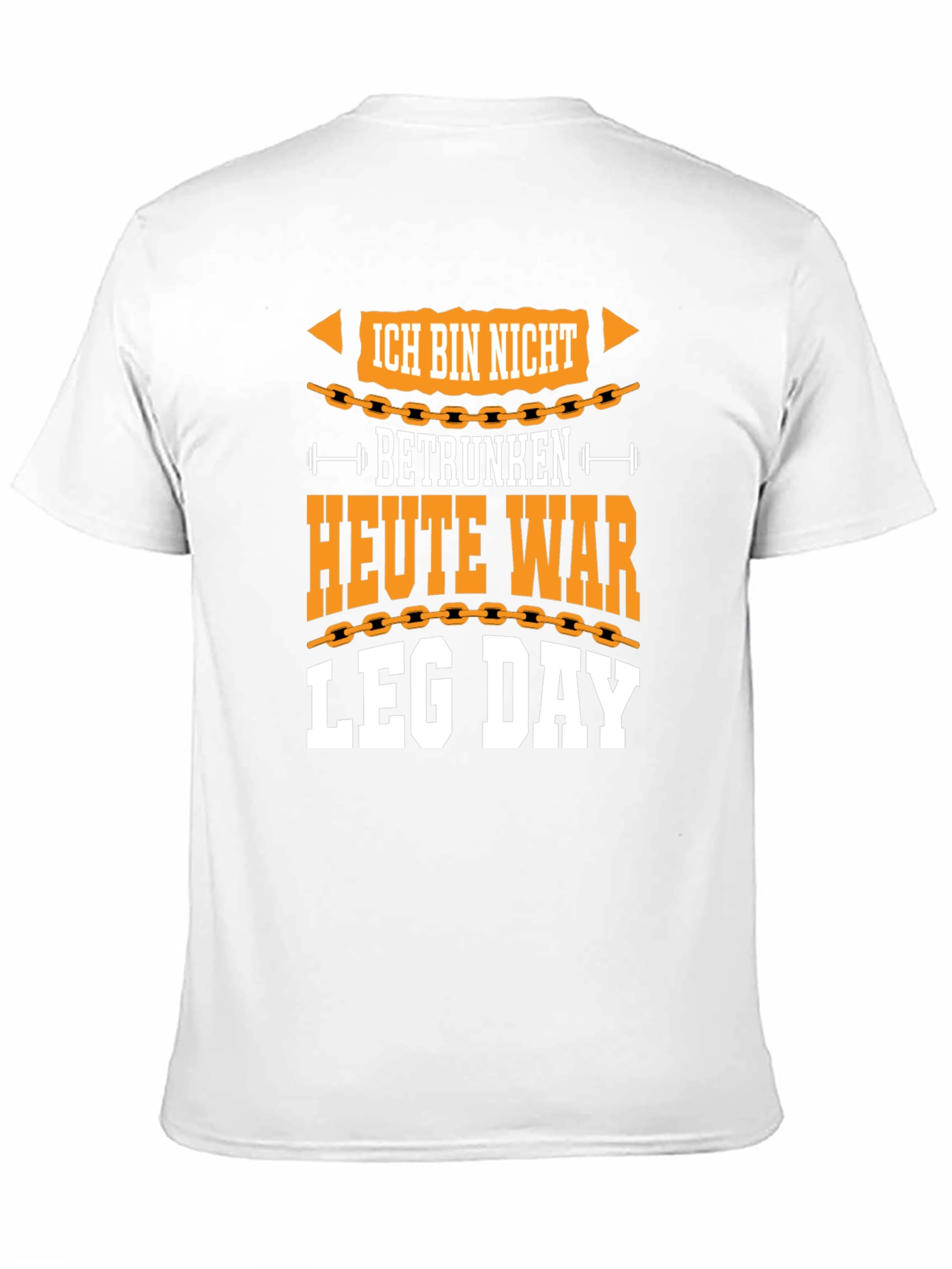 Ich Bin Nicht Betrunken Leg Day Graphic Tee