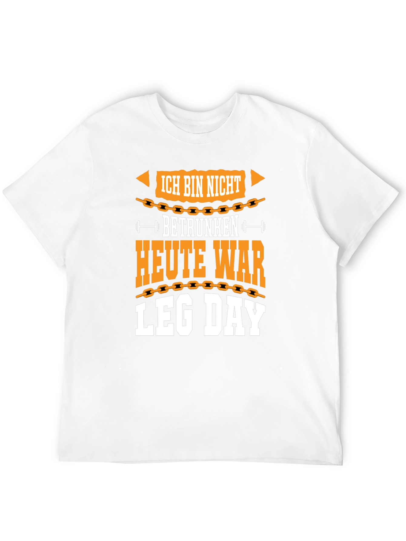 Ich Bin Nicht Betrunken Leg Day Graphic Tee