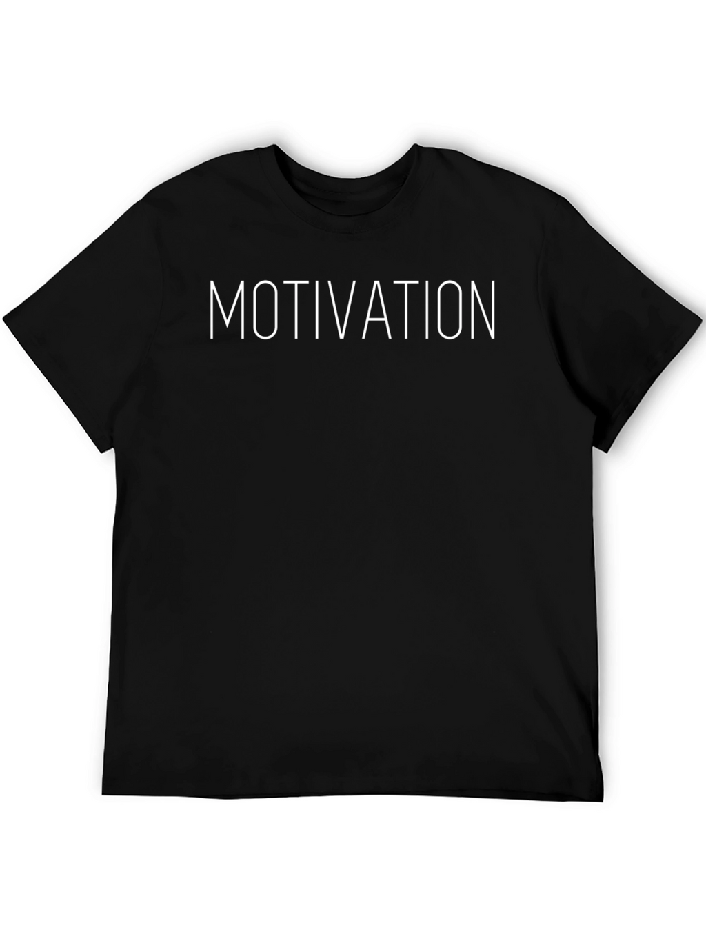 Motivation Black T-Shirt