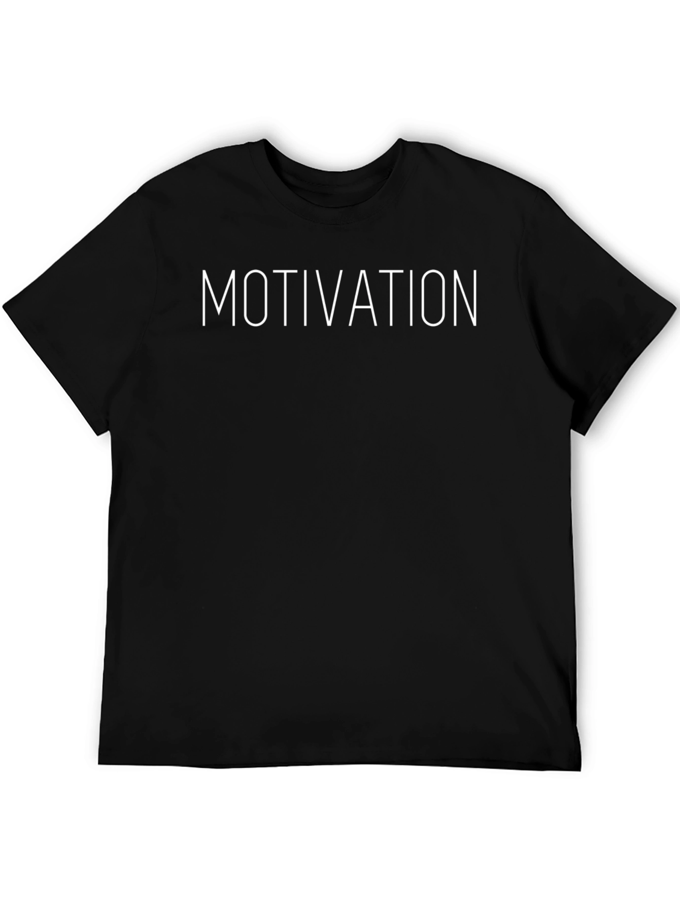 Motivation Black T-Shirt