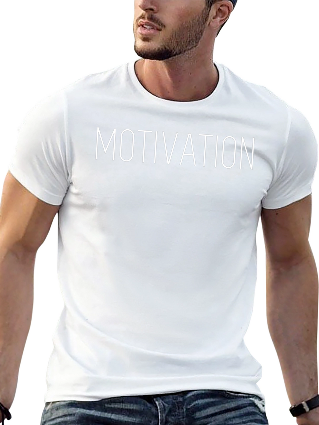 Motivation Black T-Shirt