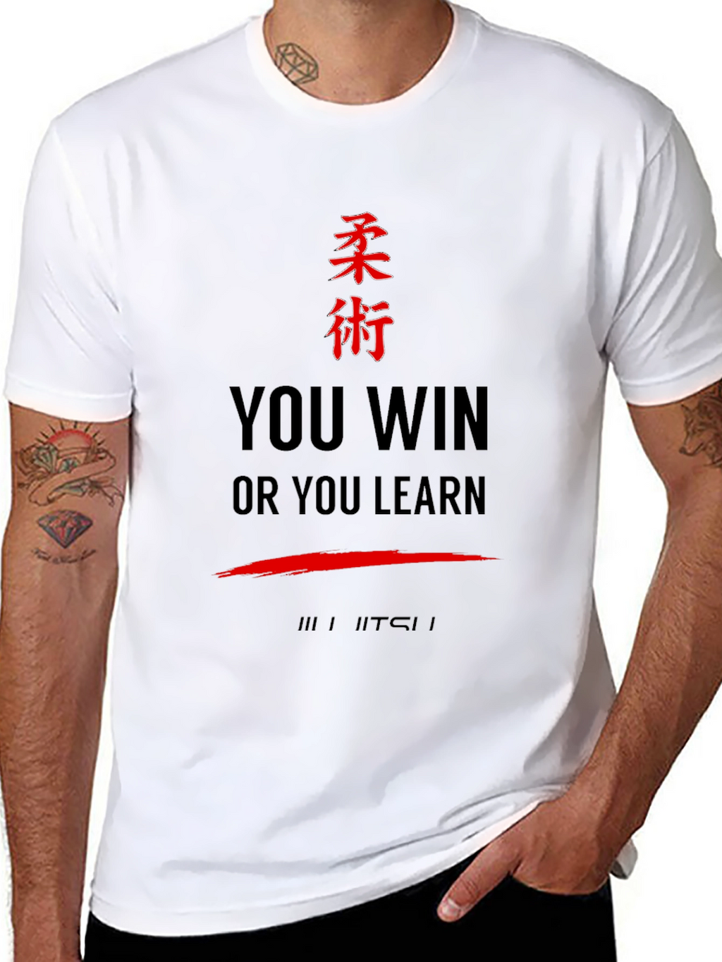 BJJ You Win or Learn Jiu Jitsu T-Shirt
