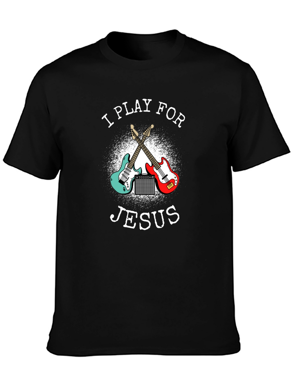 I Play for Jesus Guitar T-Shirt
