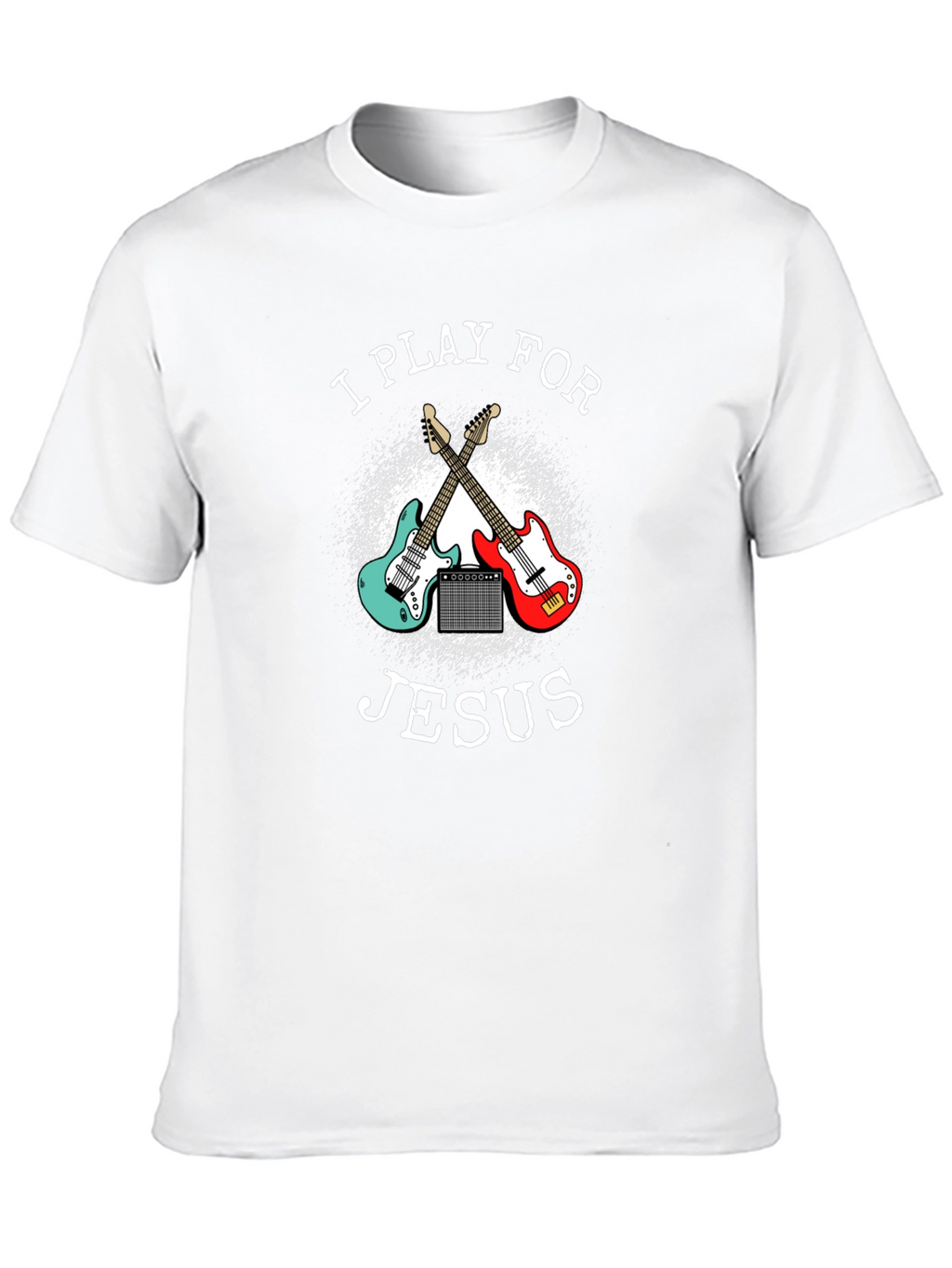I Play for Jesus Guitar T-Shirt