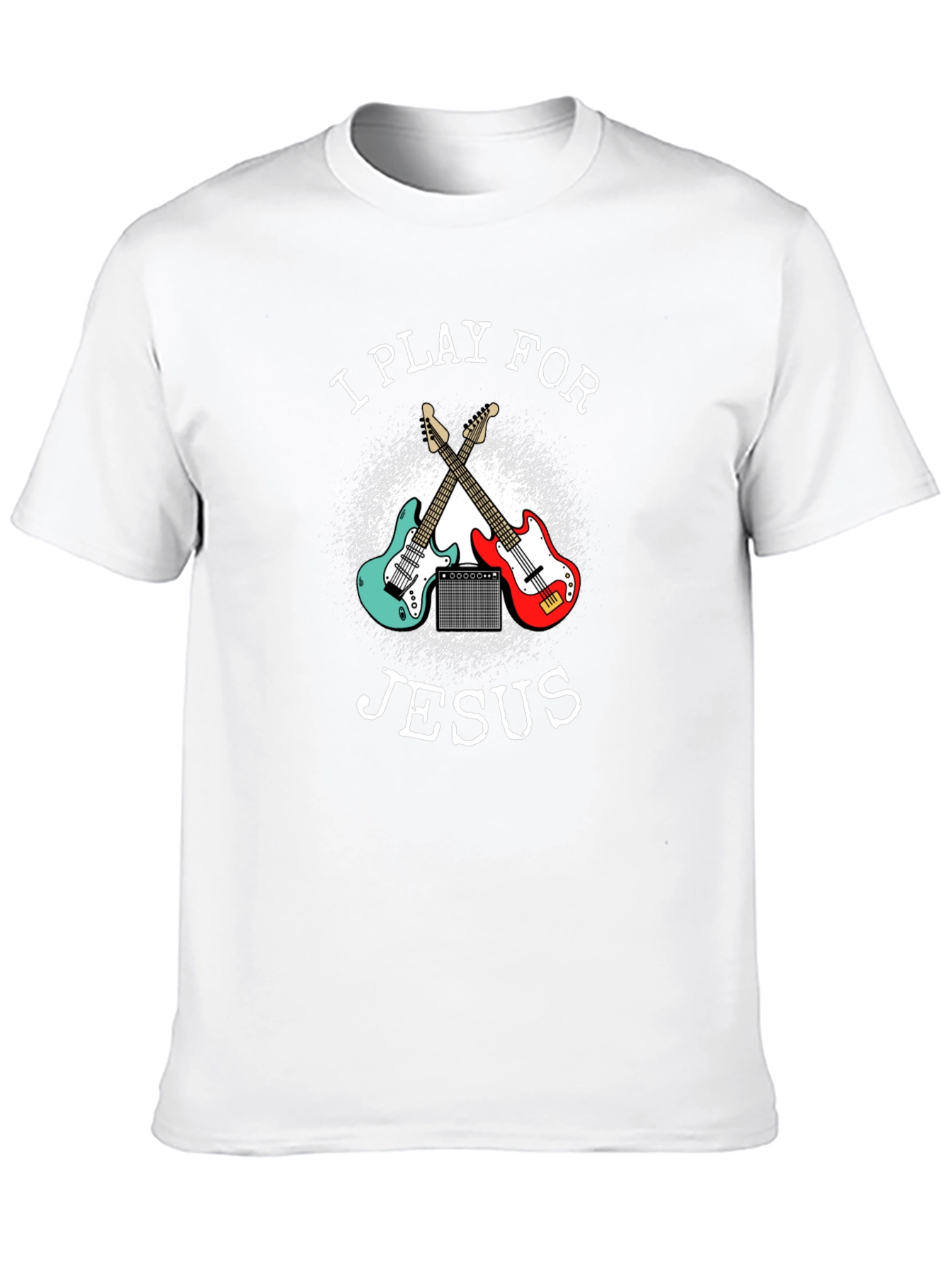 I Play for Jesus Guitar T-Shirt