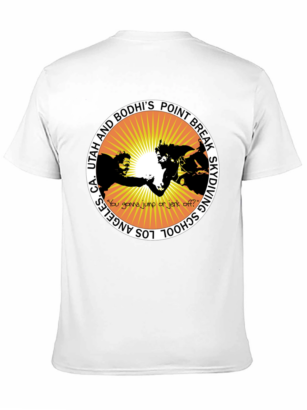 Point Break Skydiving School Black T-Shirt