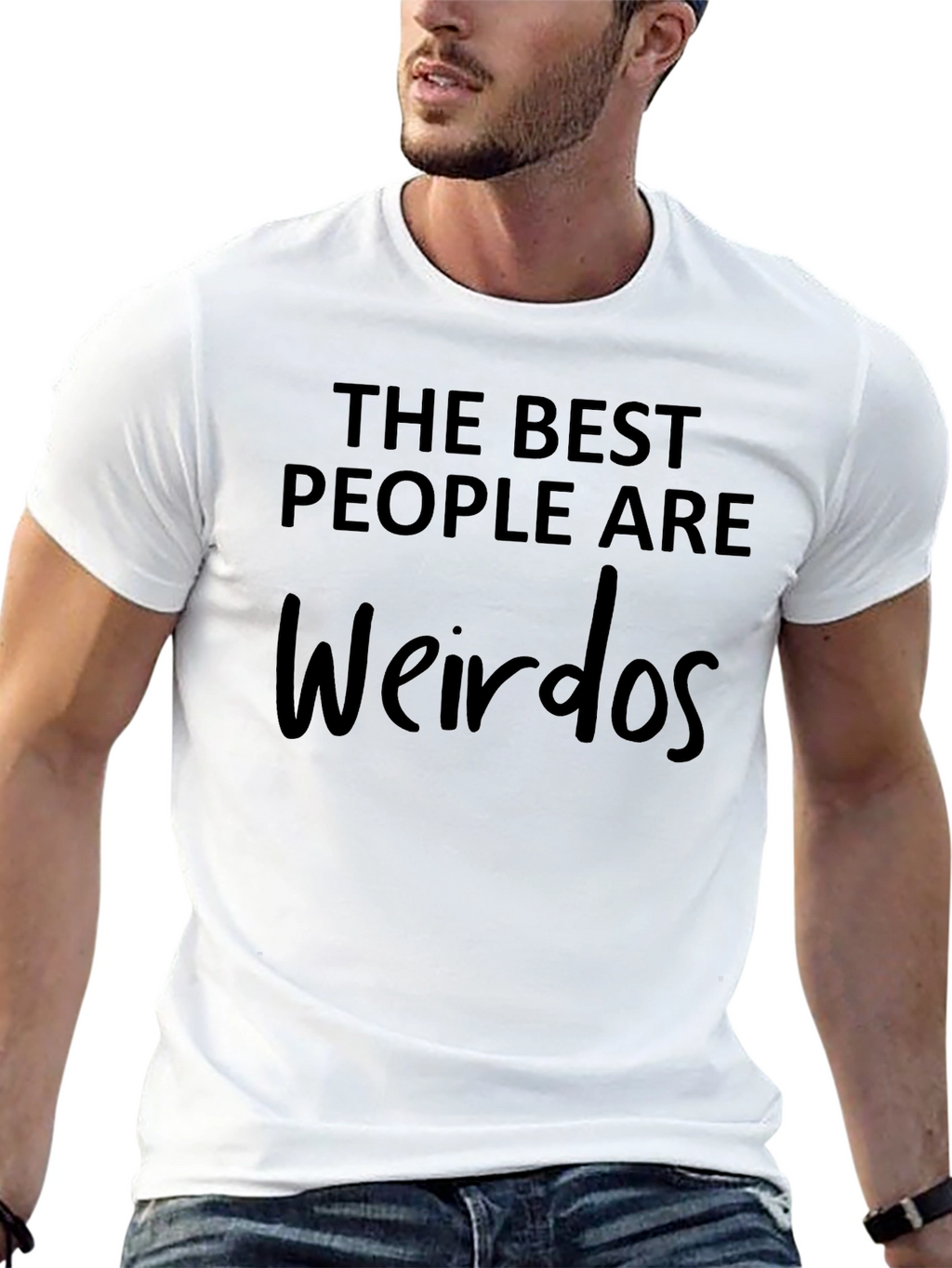 The Best People Are Weirdos Graphic Tee