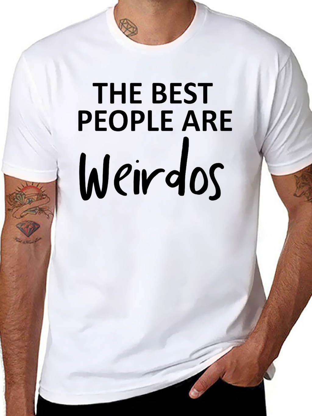 The Best People Are Weirdos Graphic Tee