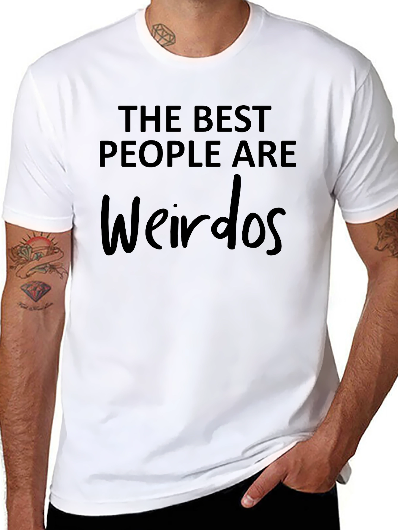 The Best People Are Weirdos Graphic Tee