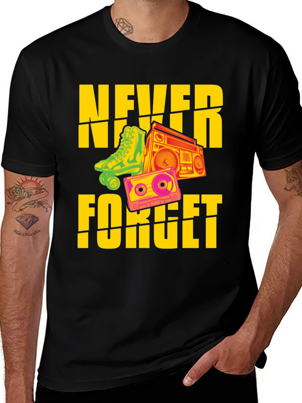 Retro Never Forget T-Shirt