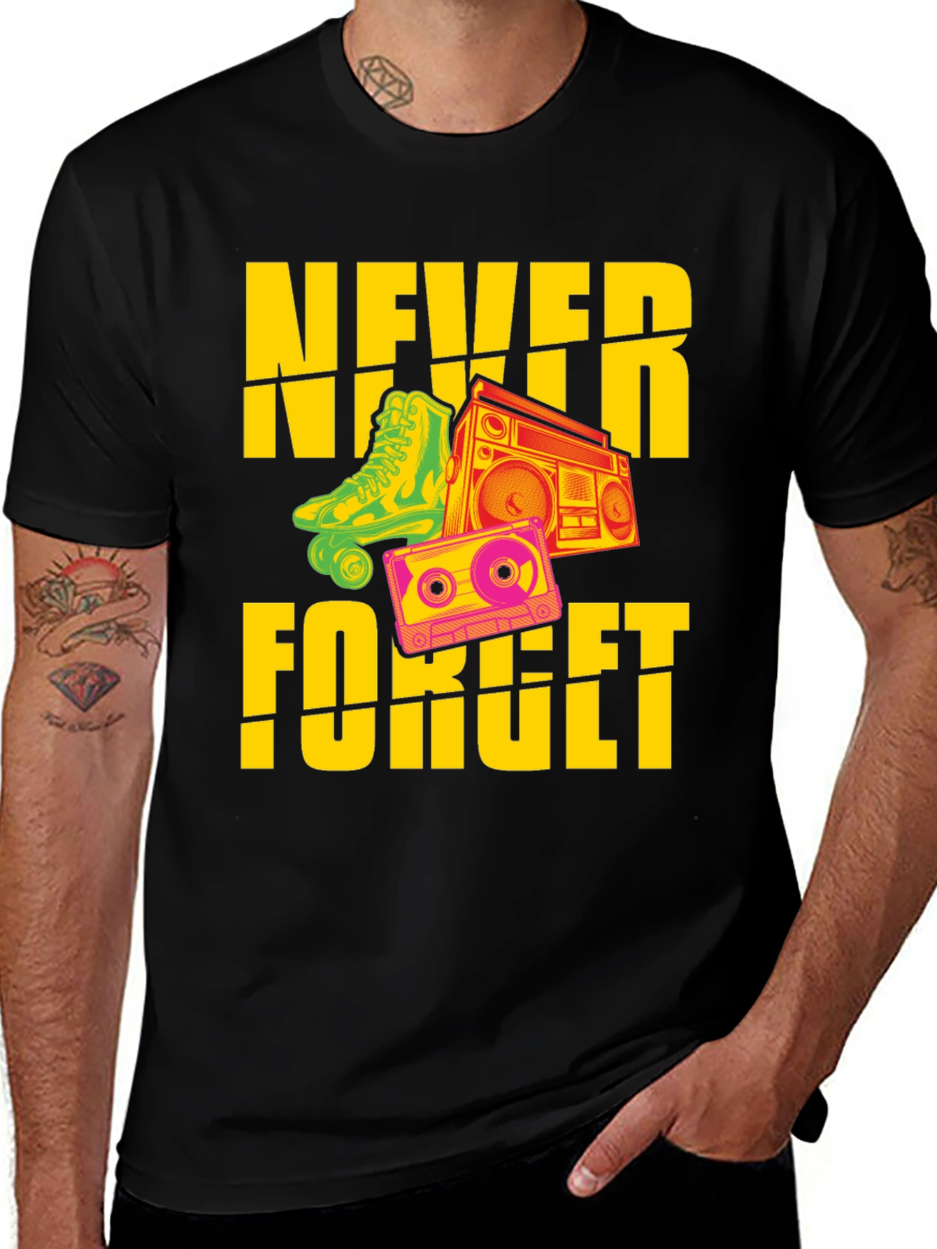 Retro Never Forget T-Shirt