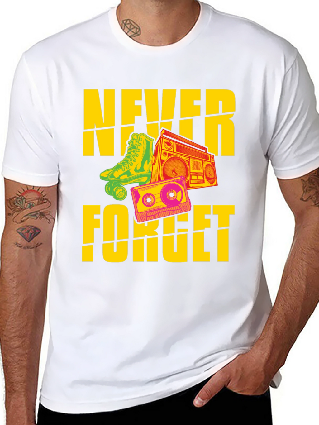 Retro Never Forget T-Shirt