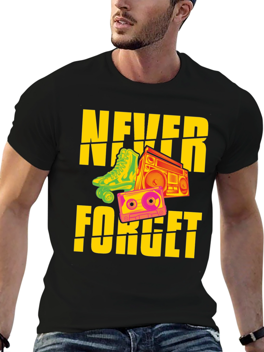 Retro Never Forget T-Shirt