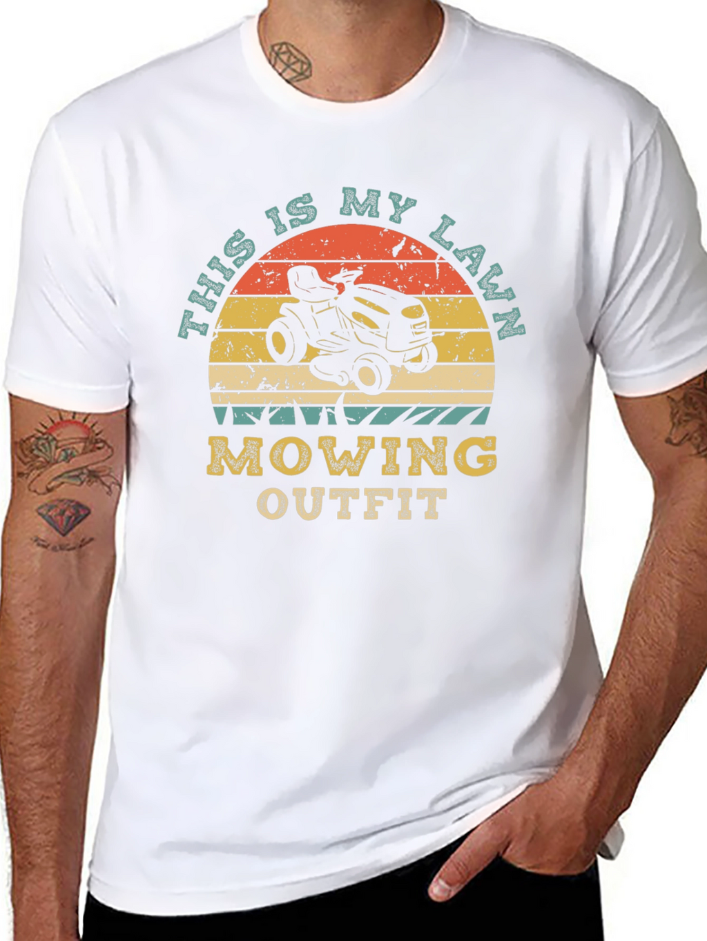 This Is My Lawn Mowing Outfit T-Shirt