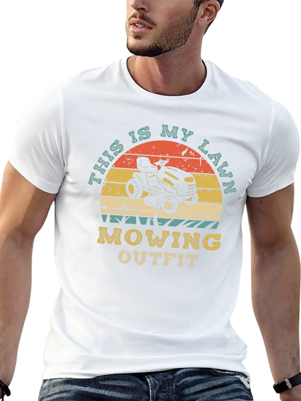 This Is My Lawn Mowing Outfit T-Shirt
