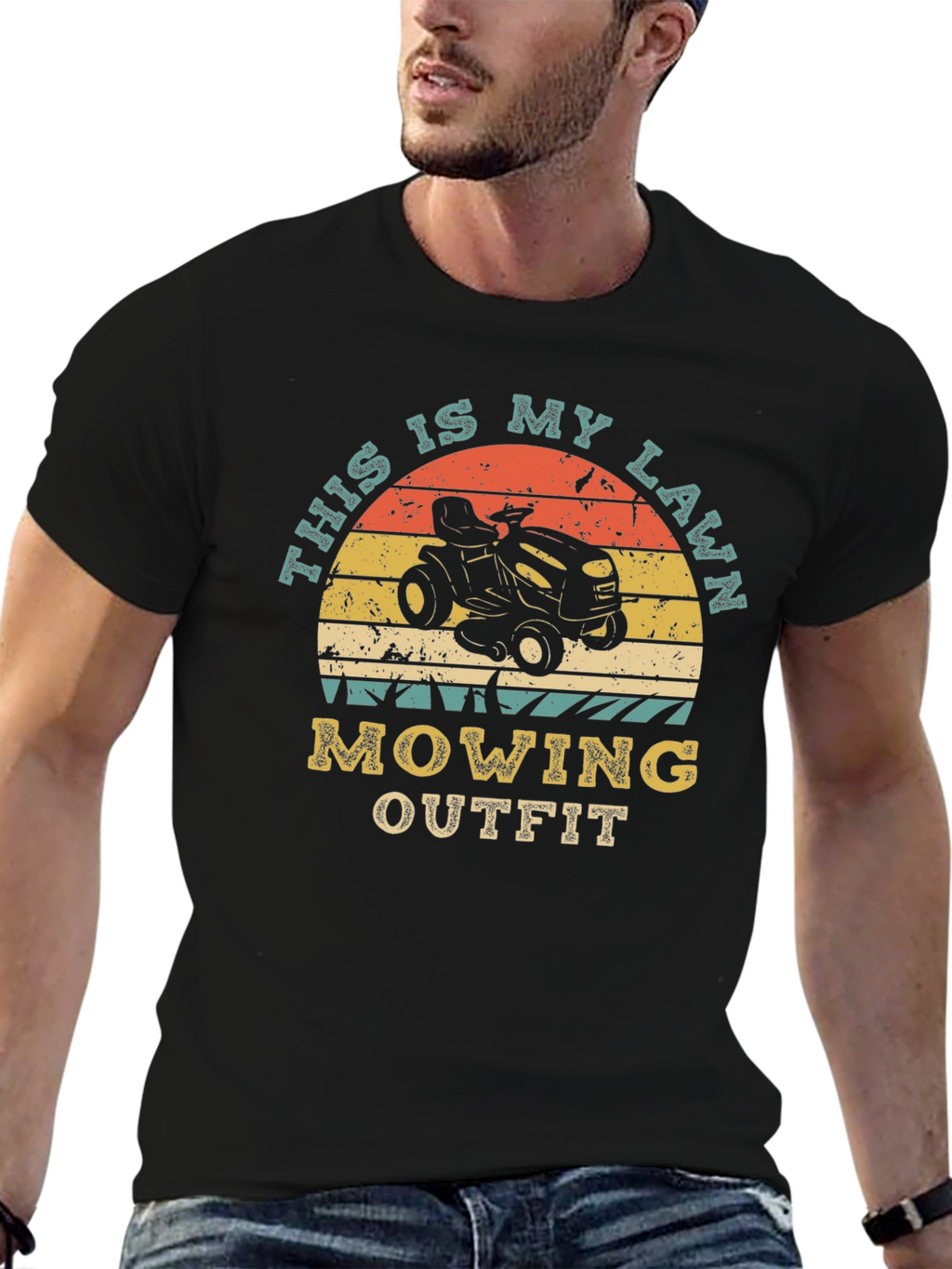 This Is My Lawn Mowing Outfit T-Shirt