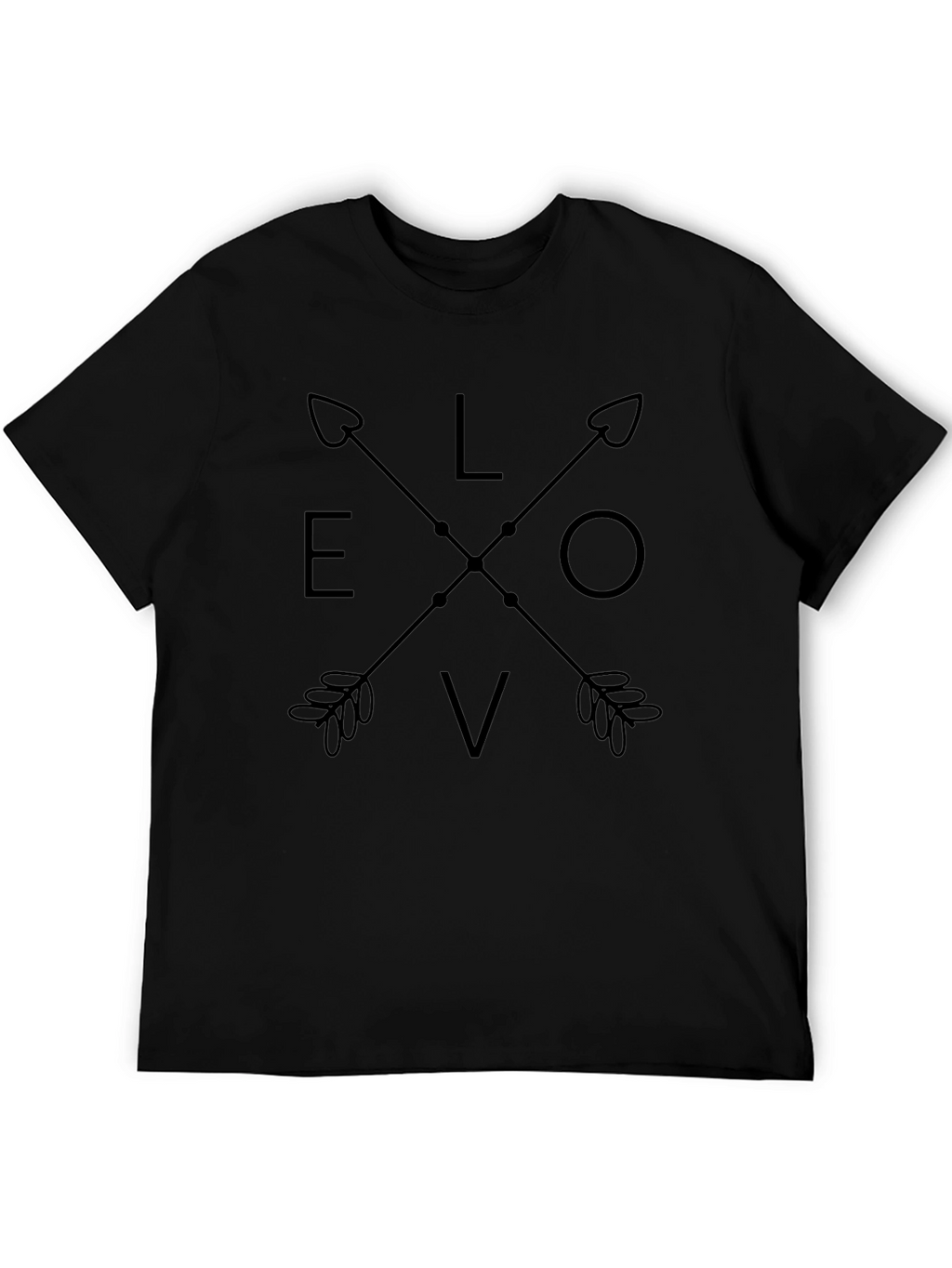 Love Arrow Graphic Tee - Trendy Casual Top