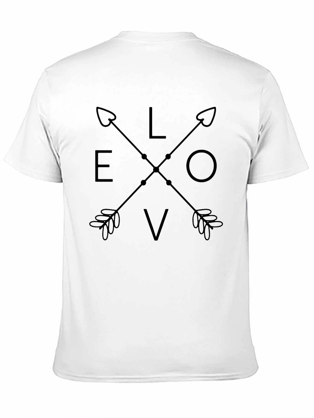 Love Arrow Graphic Tee - Trendy Casual Top