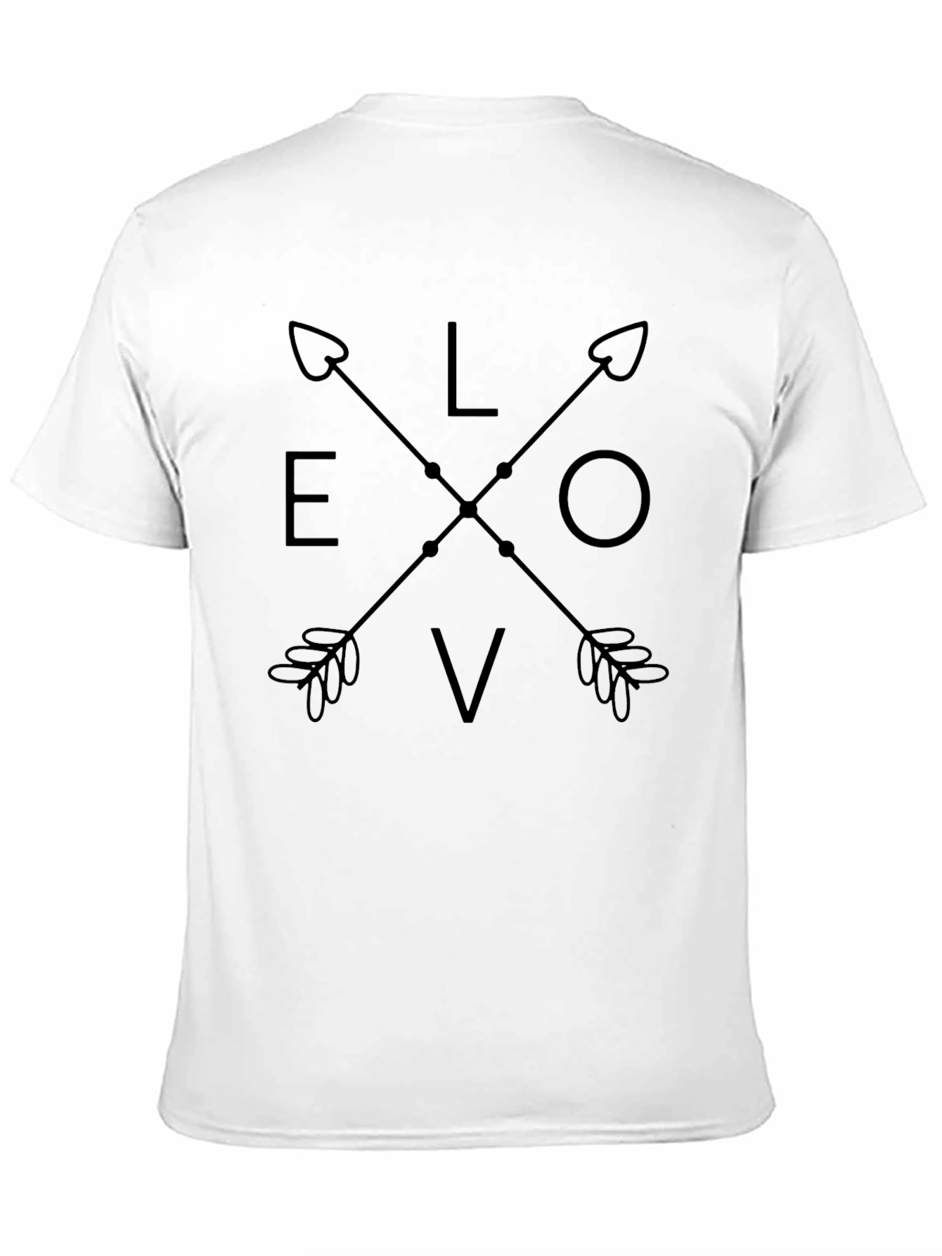 Love Arrow Graphic Tee - Trendy Casual Top