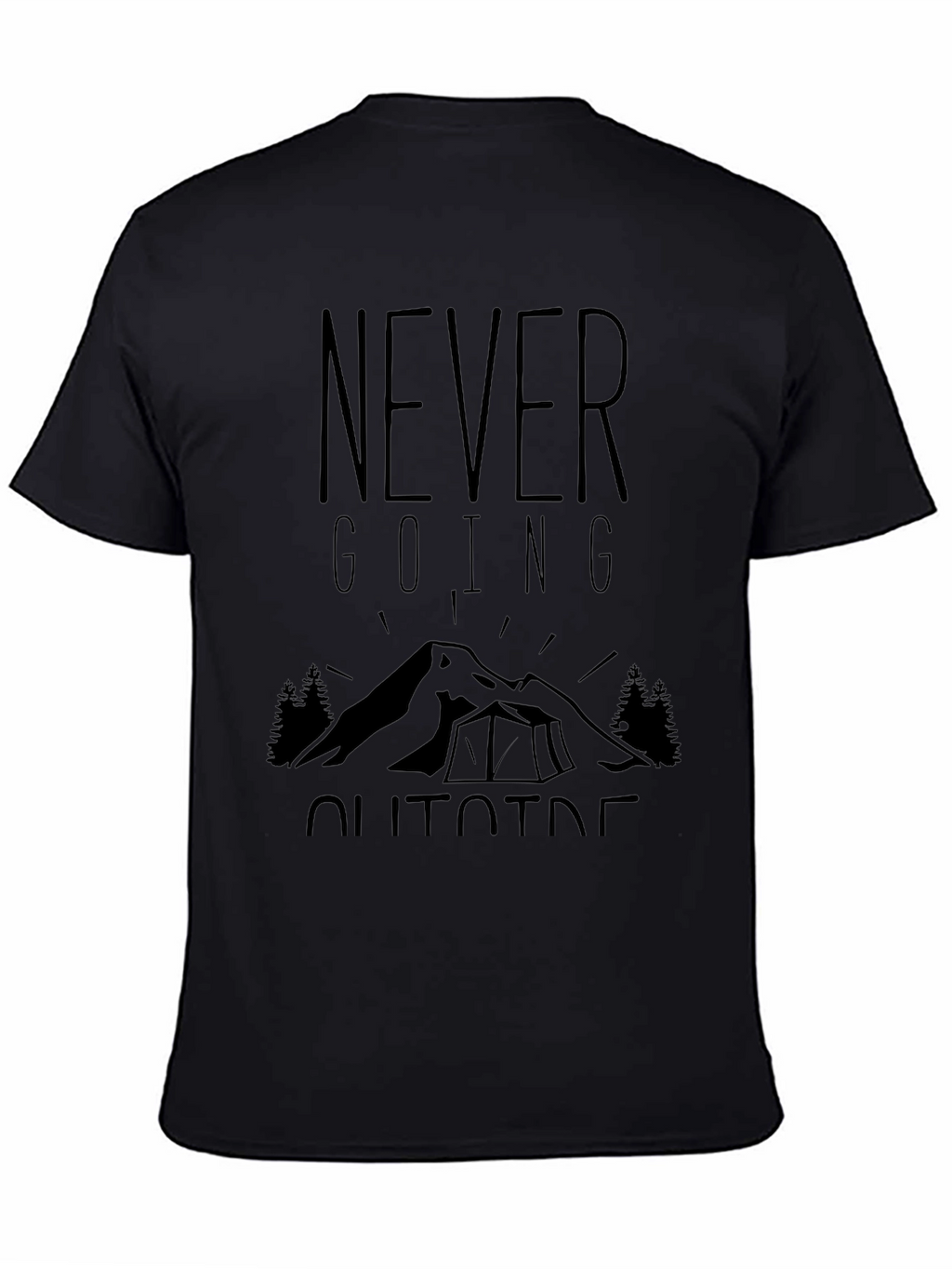 Never Going Outside Graphic Tee